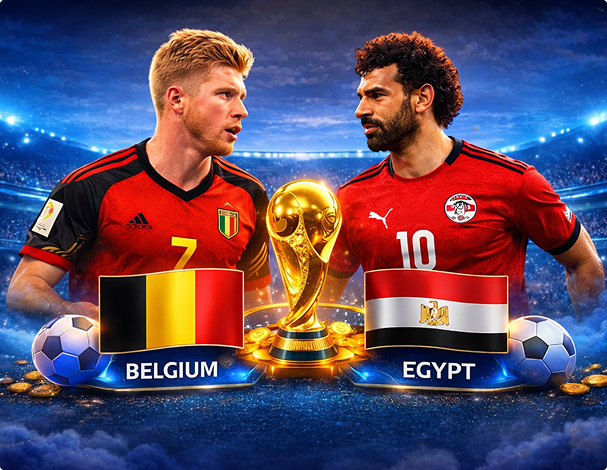 World Cup Belgium vs Egypt